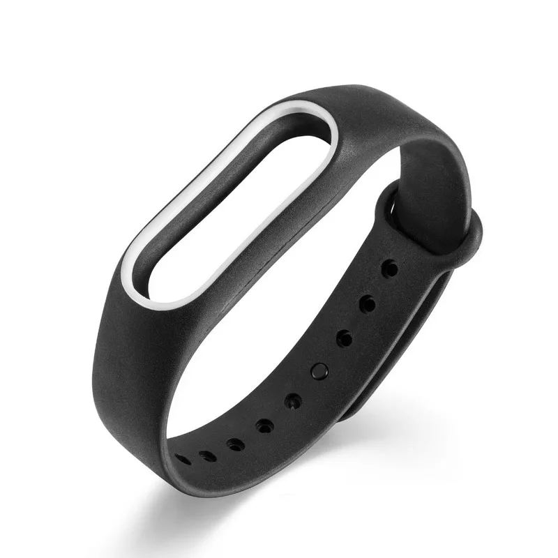 Силиконовый ремешок Mi Band 2 аксессуары для смарт-браслета Xiaomi цветной