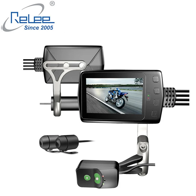 Gps вариант двойной объектив видеорегистратор для автомобиля Full HD 1080 P Передняя