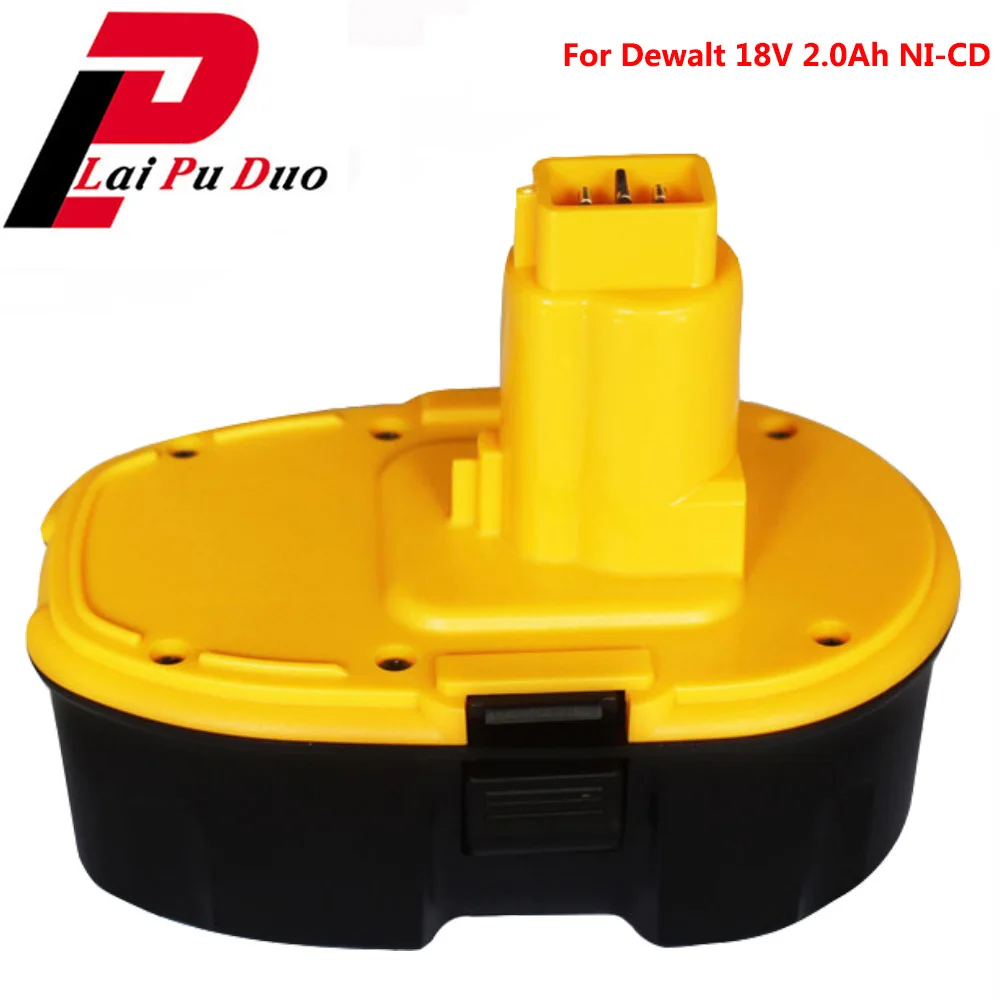 2000 мАч 18В DC9096 NI CD аккумуляторная батарея для Dewalt DE9039 DE9095 DE9096 DC020 DC212 DC212B