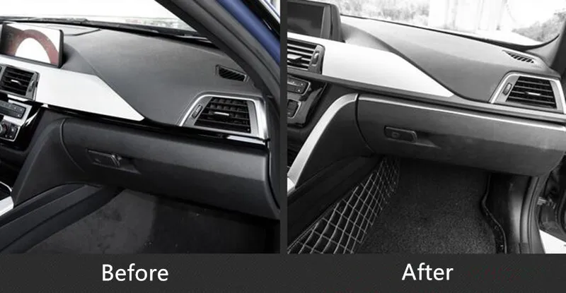 Copilot Toolbox Trim Strips 2 шт для BMW 3/4 серии F30 3GT 2013 17 нержавеющая сталь автостайлинг