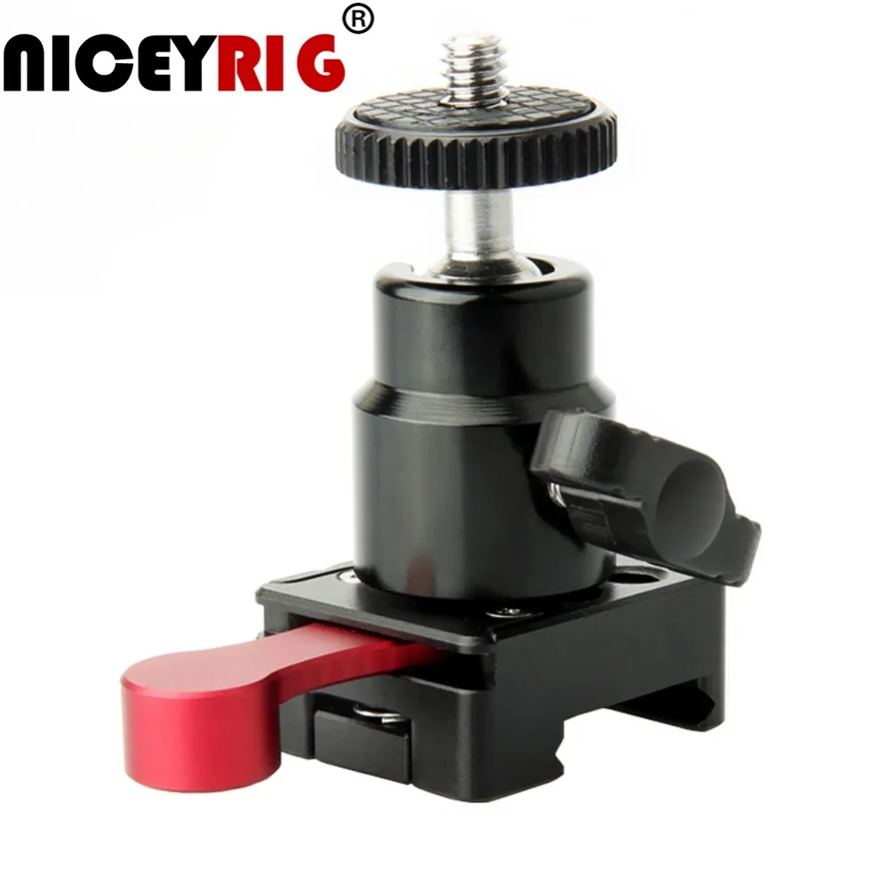 Держатель для монитора NICEYRIG с резьбой 1/4-20 регулируемое крепление быстросъемный