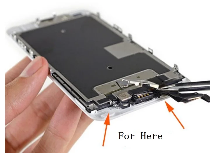 Динамик металлическая рамка фиксированные детали для iphone 5 5s 5c se 6 6s 7 8 Plus наушники