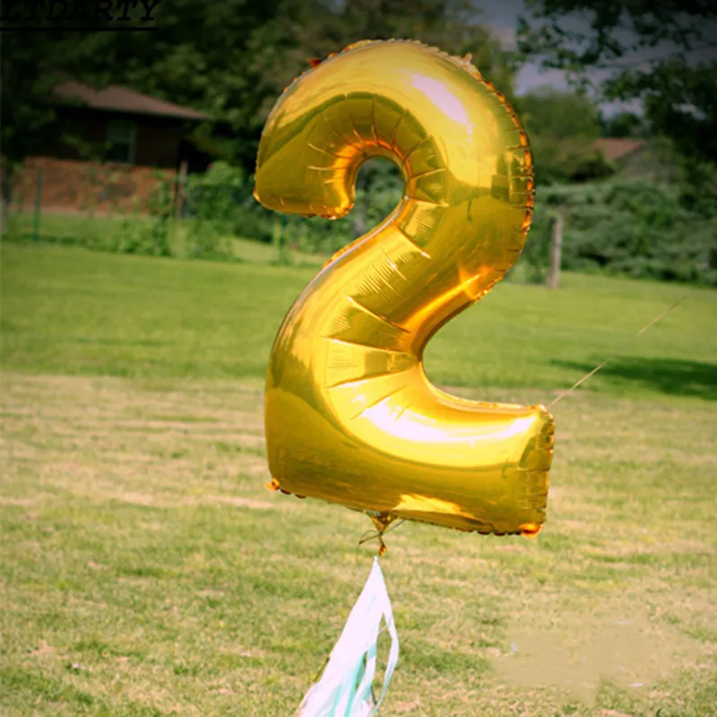 Baby Shower 1 шт. 40 дюймов Большой Размеры №2 Фольга воздушные шары с гелием в коем