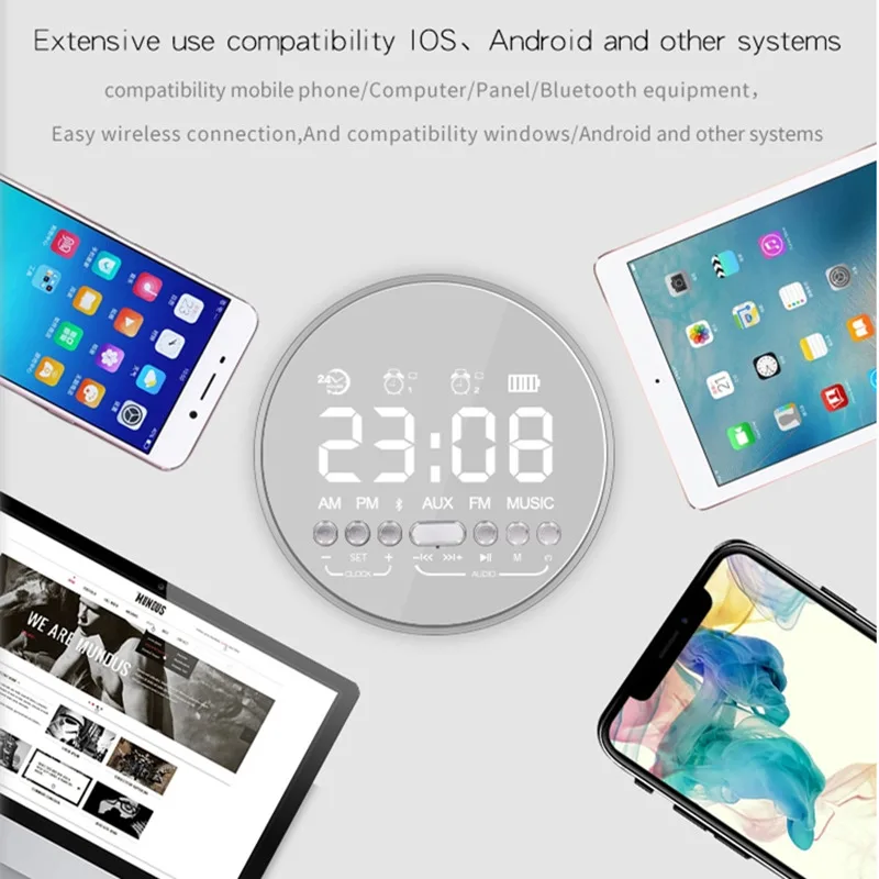 2019 лучшие продажи портативный мини беспроводной Bluetooth умный музыкальный динамик