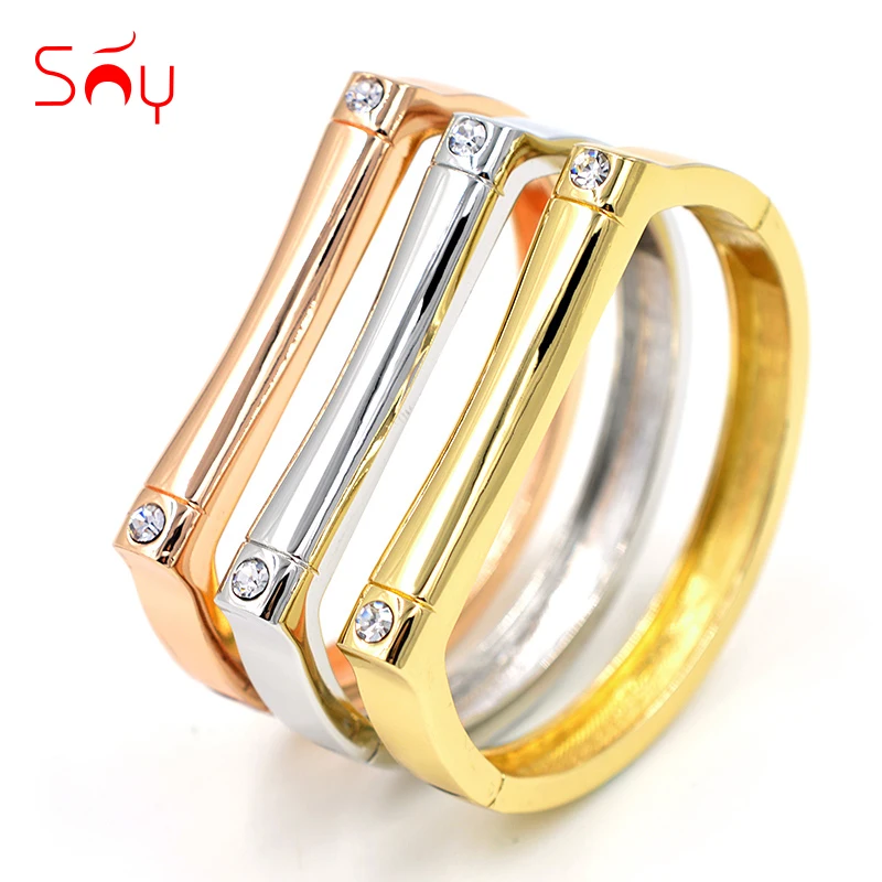 

Ювелирные изделия Sunny Jewelry, роскошные ювелирные изделия из Дубая, браслеты-манжеты для женщин, модные новые поступления, кубический цирконий...