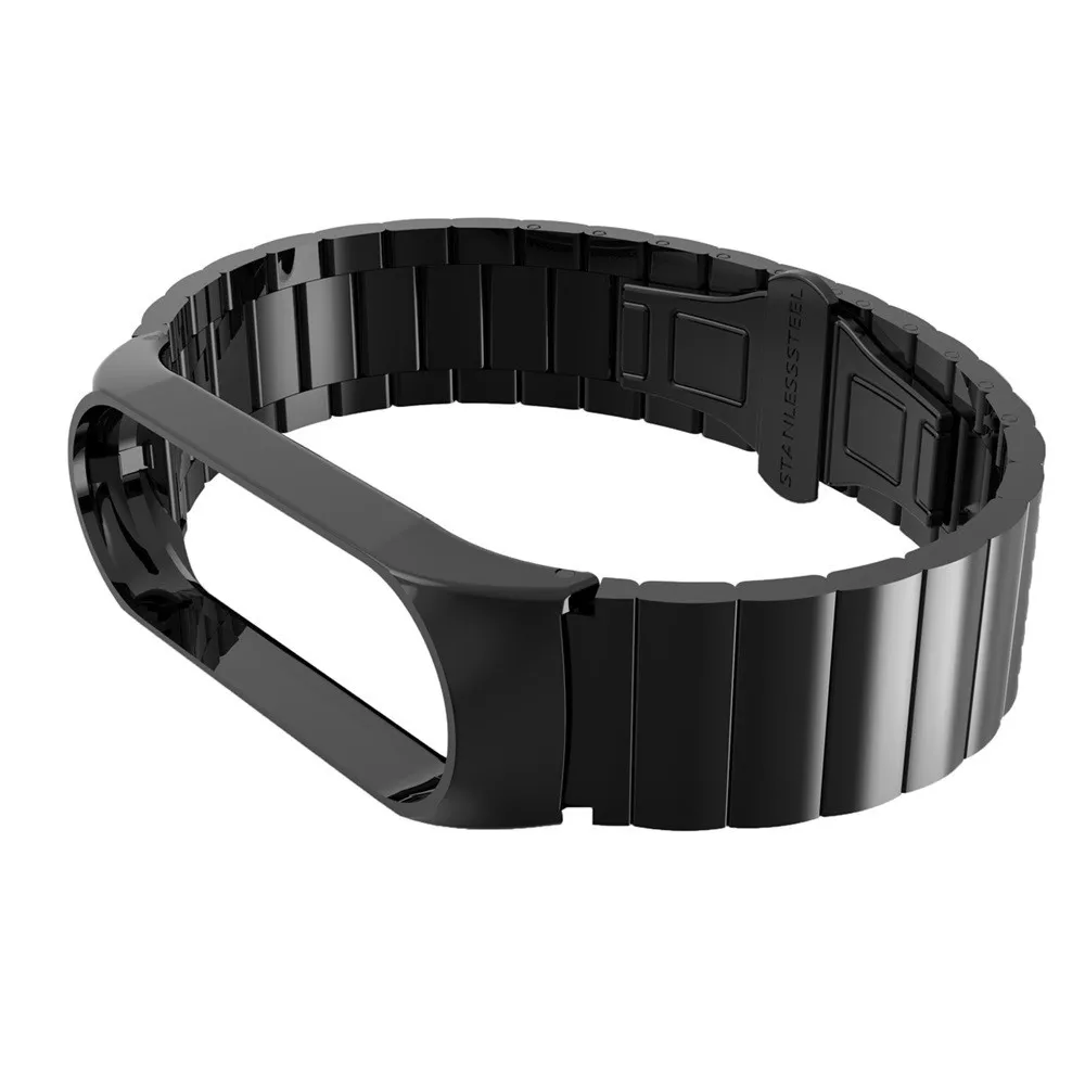 Новейший браслет из нержавеющей стали ремешок для часов XiaoMi Mi Band