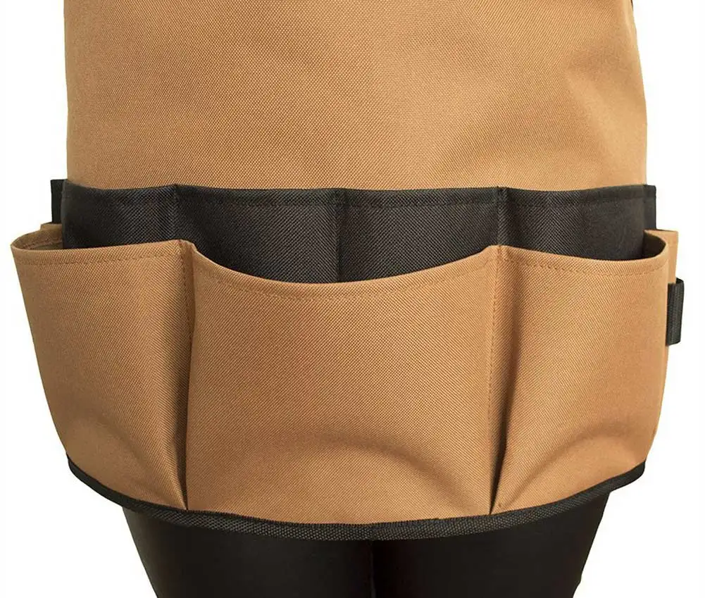 Фартук для хранения 5 карманов универсальный унисекс женщин и мужчин кухни