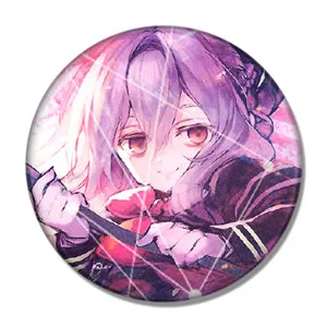 6 ZXFJXR 58 мм анимация Серафим конца розовый Yuichiro Hyakuya Hiiragi Yoichi Saotome shinya Kimizuki Owari без значков брошь булавки - Окраска металла: 6