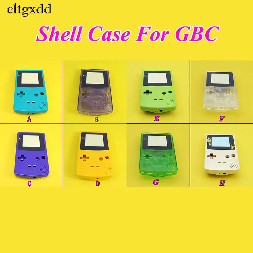 Cltgxdd 10 шт. 8 цветов Корпус Shell для Nintendo GameBoy Color GBC Pack|Чехлы| |