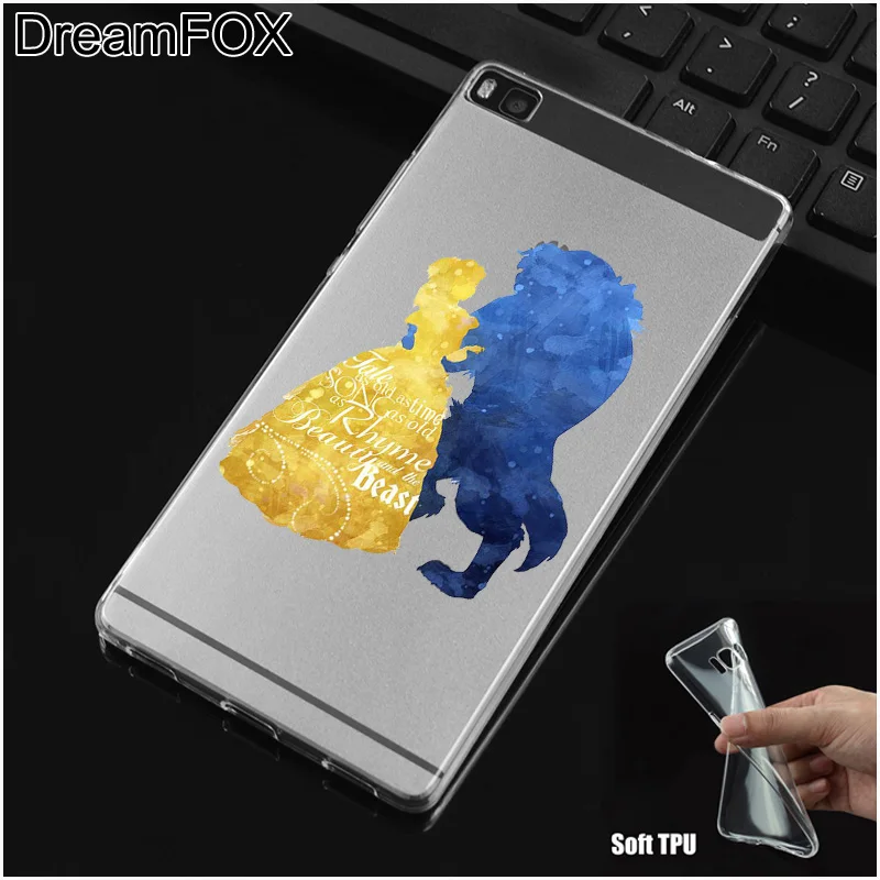 DREAMFOX L009 Мягкий силиконовый чехол из ТПУ для huawei P8 P9 P10 Lite Plus 2017 Honor 8 Pro 9 6X |