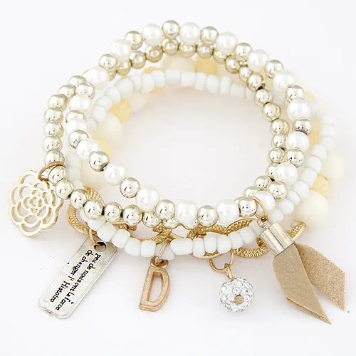 Beads Wrap Bracelet For Women Pulseira Feminina Fashion Charm Bracelets &amp Bangles Femme Bohemian Multilayer Christmas Gifts | Украшения