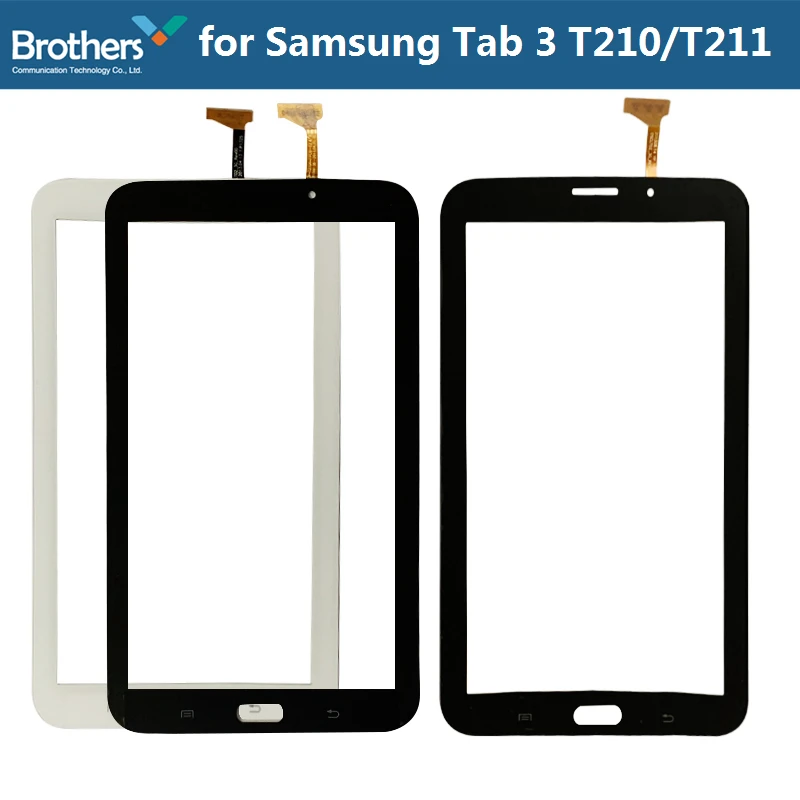 

Tablet Touch Panel For Samsung Galaxy Tab 3 7.0 T210 T211 Touch Panel Digitizer Glass Sensor Lens SM-T210 SM-T211 LCD Screen