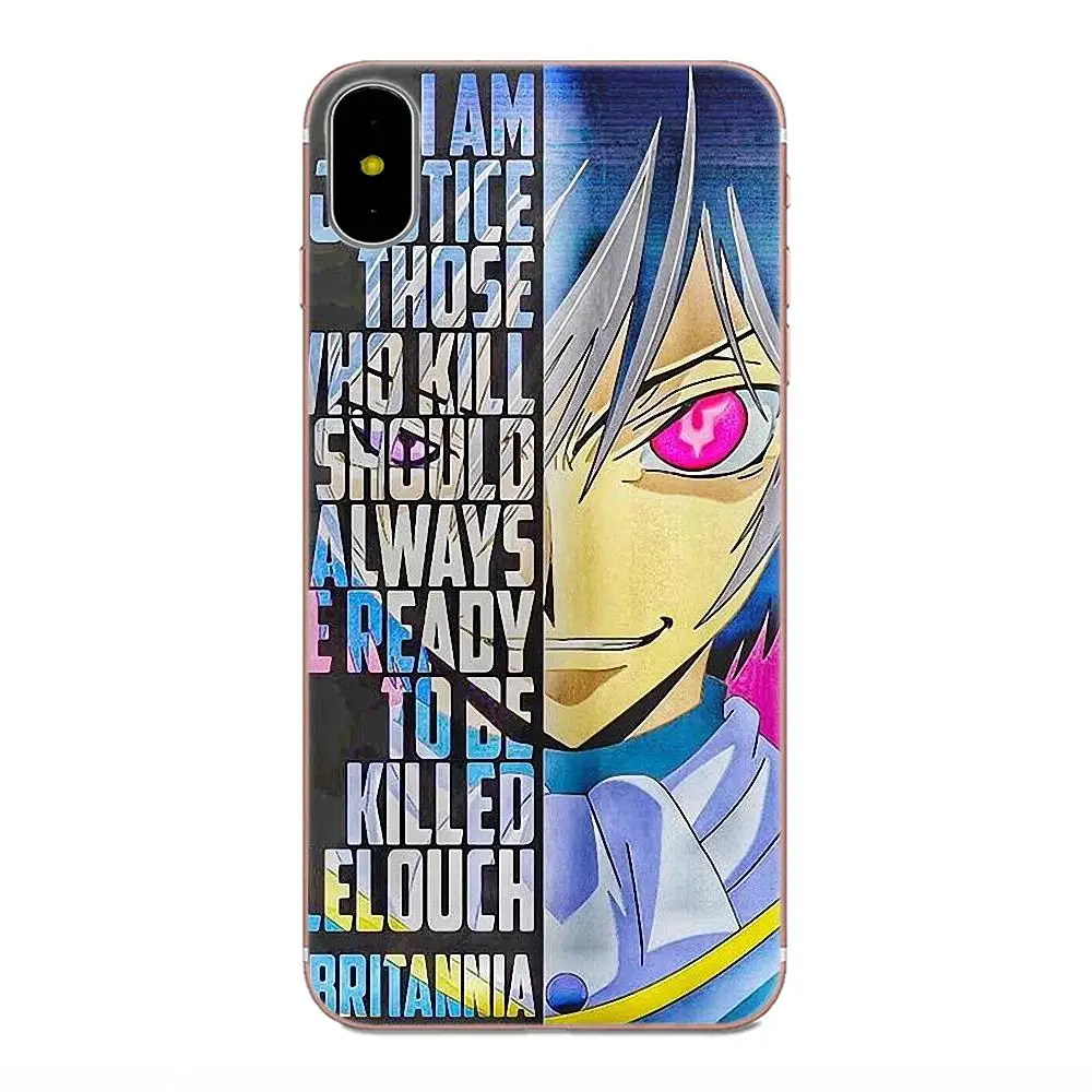 Для Huawei Mate 7 8 9 10 20 P8 P9 P10 P20 P30 Lite Plus Pro 2017 Мягкий ТПУ чехол для телефона код Geass Letouch CC |