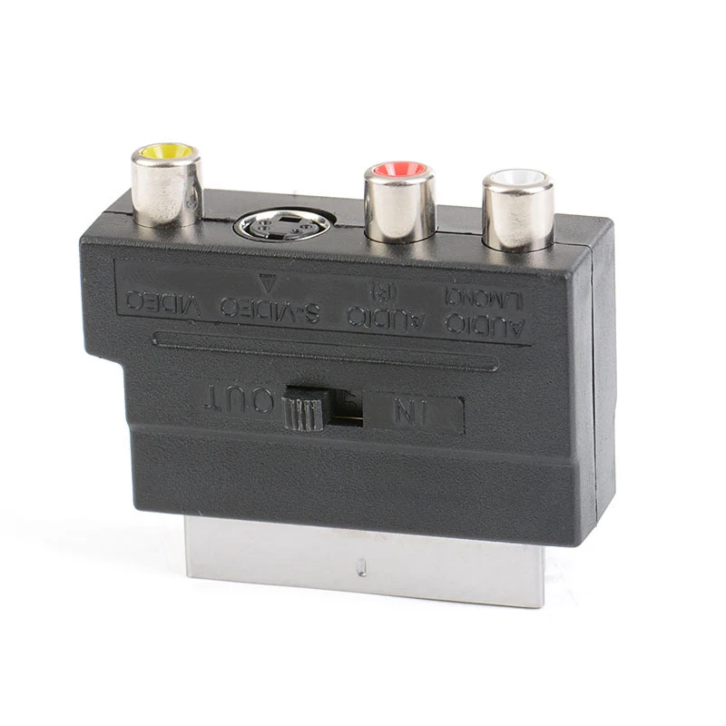 21P pin SCART to RCA цветная линия S Клеммная вилка AV аудио/видео scart метла головка к видео