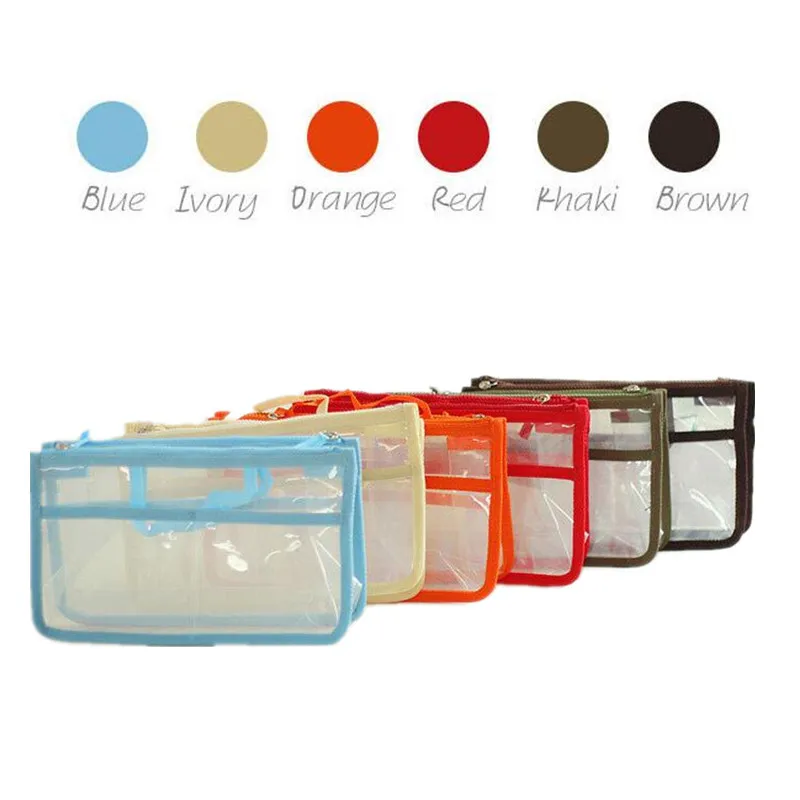 2017 Новый ПВХ пластиковый прозрачный водонепроницаемый косметичка путешествия