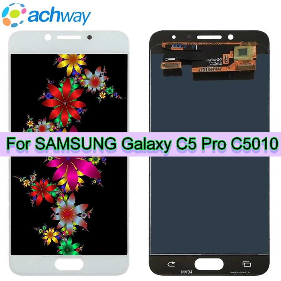 

ЖК-дисплей и сенсорный датчик в сборе для samsung galaxy C5 pro c5010