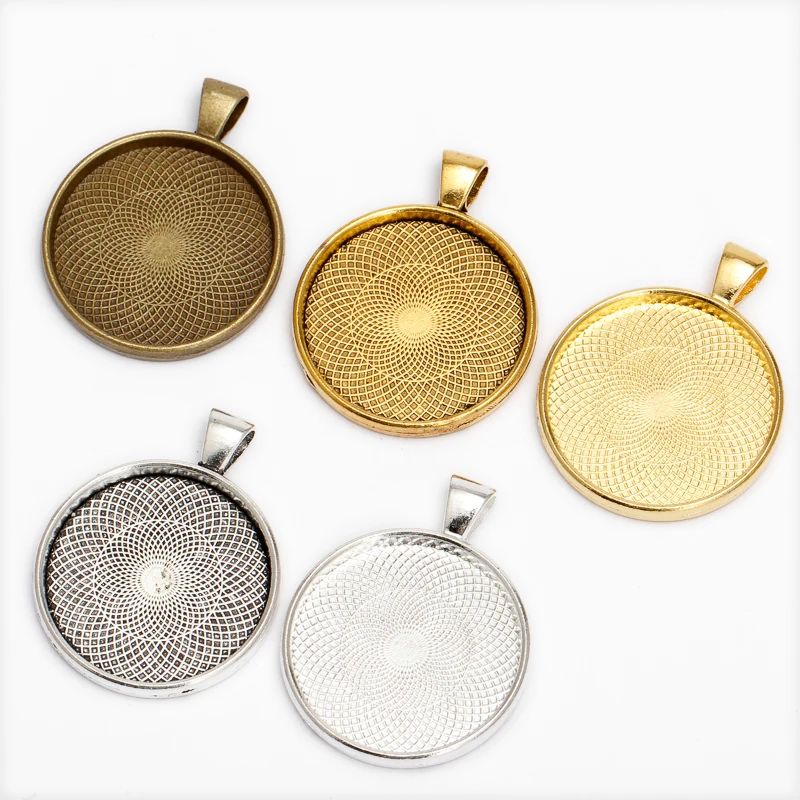 BASEHOME 10 шт./лот основы для кабошонов настройка ювелирных изделий подвесная Безель лотки подходит стеклянных