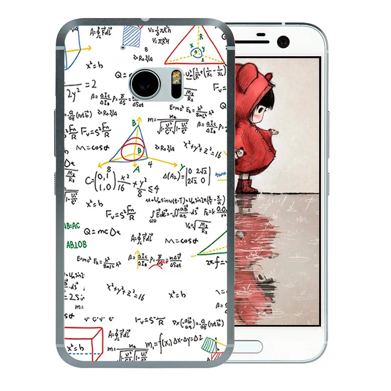 5.2 inch for HTC One M10 Phone Cases Bag Coque Luxury Crystal Colorful Pattern Soft Silicone Htc Funda |