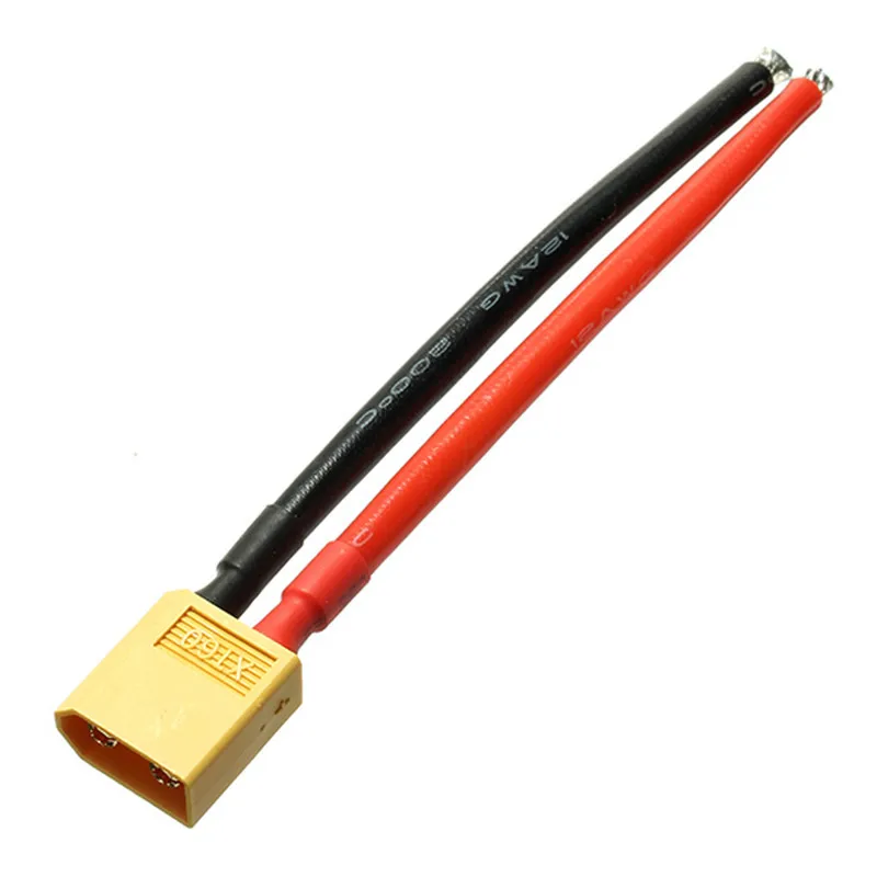Горячая продажа Amass XT60 Мужской Женский Разъем 12AWG 10 см зарядный кабель питания