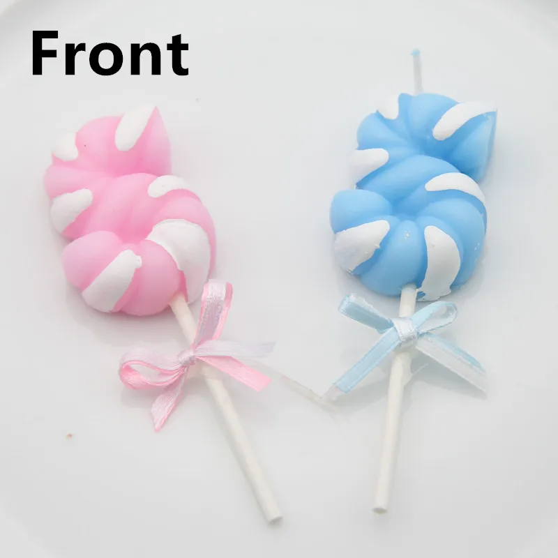 Высокое качество Творческий Зефир номер свечи Baby Shower первый день рождения девочка мальчик Вечеринка день рождения торт Топпер украшения детей