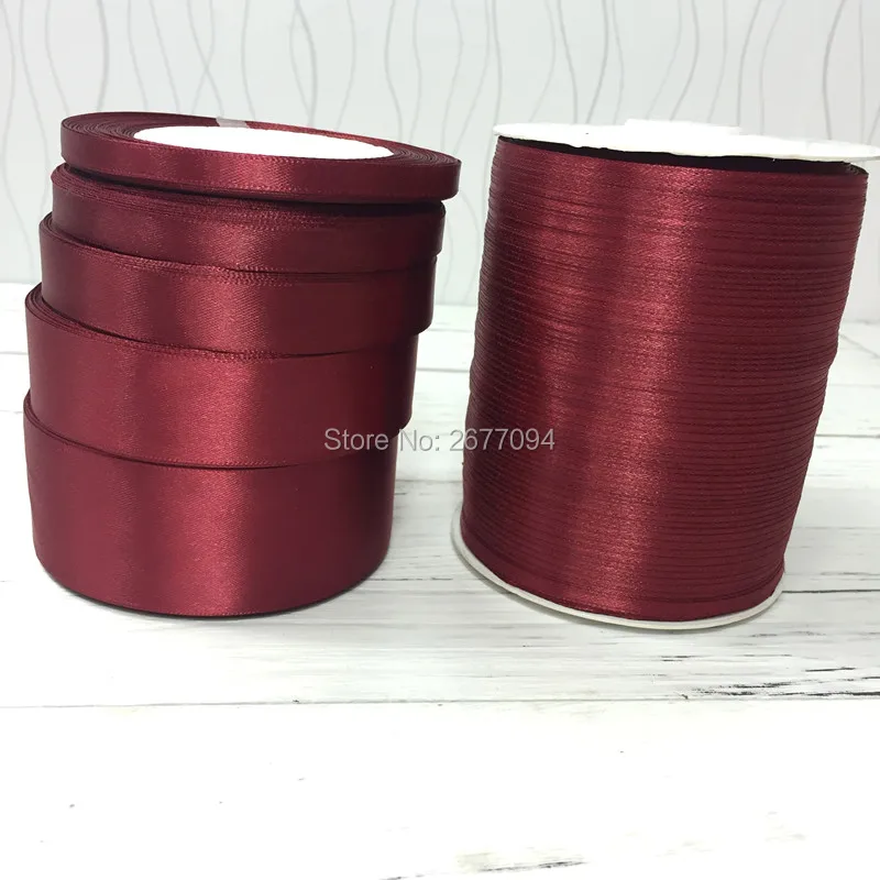 Атласная лента 25 ярдов|satin ribbon wedding|silk satin ribbonsatin |