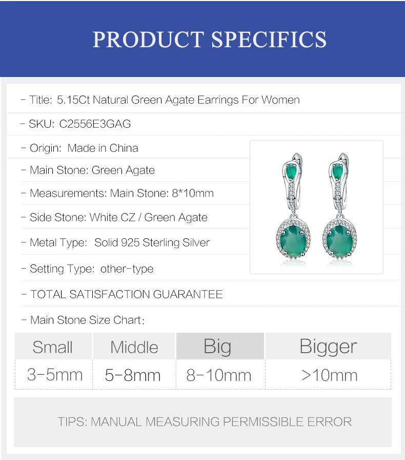 Gem's Ballet 5.15Ct, натуральный зеленый агат, Винтажные серьги, 925 пробы, серебро, драгоценный камень, висячие серьги для женщин, хорошее ювелирное изделие