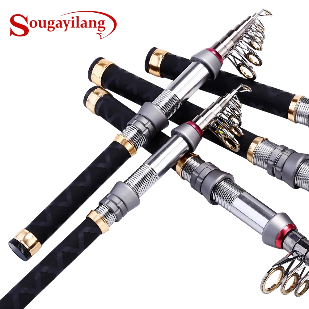 Sougayilang 1 3 2 4 м Мини Удочка портативная карбоновая удочка карманная