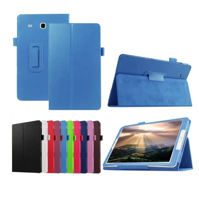 Мягкий кожаный чехол для планшета Samsung Galaxy Tab E 8 0 T377 T375 T377V SM 8&quot|Чехлы планшетов и