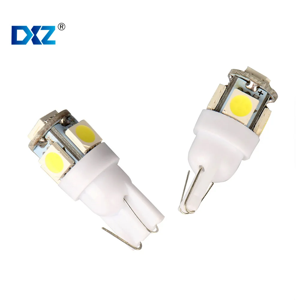 10 шт. T10 5050 5 SMD 168 194 Автомобильный светодиодный светильник для парковки