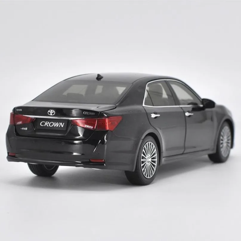 Высокая имитация TOYOTA CROWN 2016 модель автомобиля 1:18 передовая Коллекция игрушек из