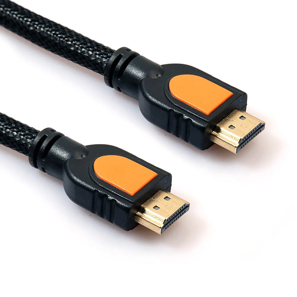 EPULA HDMI кабель Высокое качество 24K позолоченный черный высокоскоростной с Ethernet 1 4 V