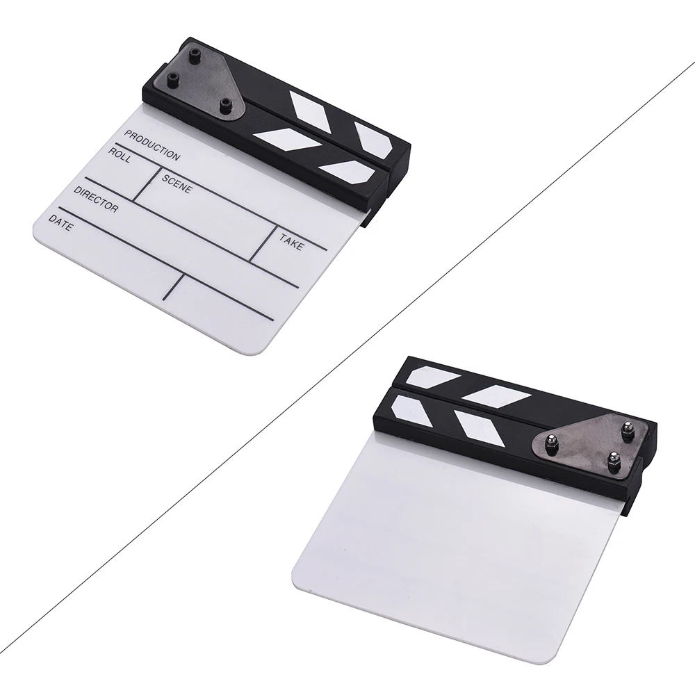 Andoer компактный размер акриловый Clapboard Clapper доска сухое стирание ТВ фильм Режиссер