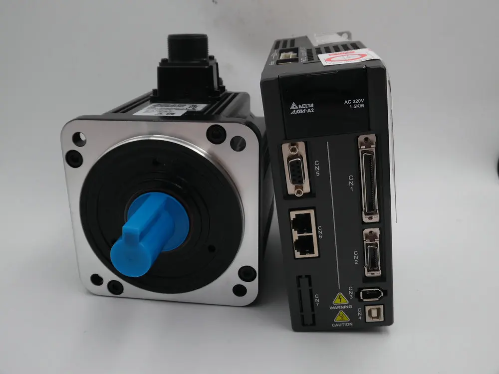 CNC 220V 1.5kW Delta AC Серводвигатель комплект системы 7.16NM 2000r/min 130 мм ECMA E11315RS + ASD A2 1521 M с