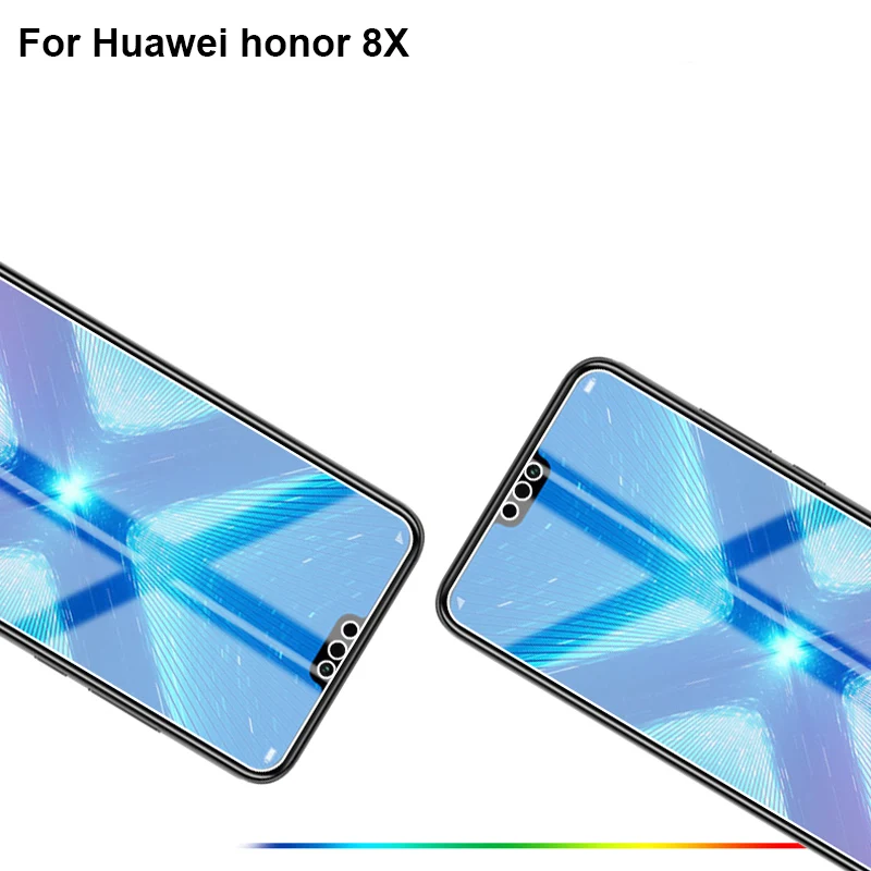Ультратонкое закаленное стекло 9H для Huawei Honor 8XMax 8 X MAX 8X полное покрытие Защита