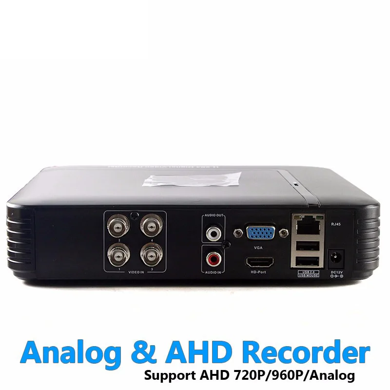 4 channel AHD DVR 720P/960H CCTV 4CH Мини Поддержка аналоговый Камера P2P облако 4ch полный D1
