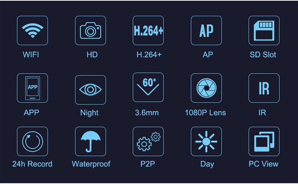 HD IP Камера wi-fi-камера для использования на улице с звук, микрофон 1,0 МП SD слот безопасности Камера 720 P проектор для домашнего видеонаблюдения IP Cam P2P