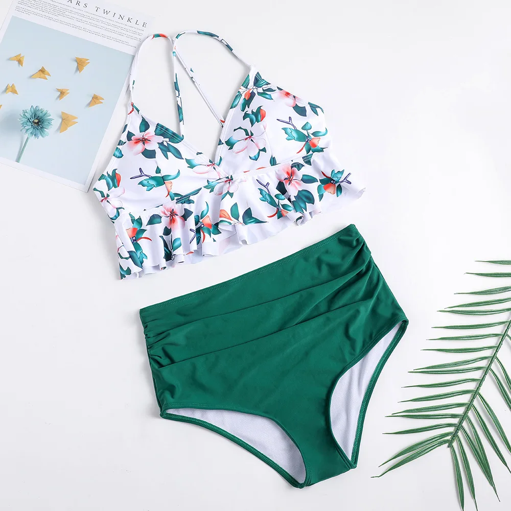 Женский купальник бикини Witkey комплект из 2 предметов с пуш ап сексуальный