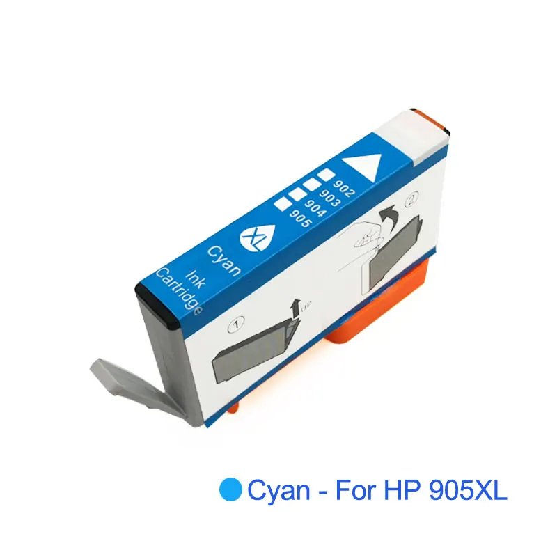 Сторонний чернильный картридж для HP 905 XL 909 совместимый с OfficeJet Pro 6960 6970 6950 6956