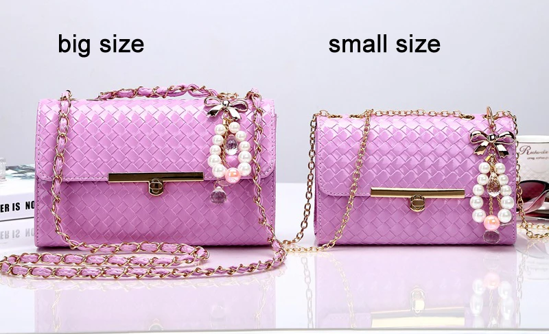 bags for women 2019 messenger Plaid Chains crossbody bag teenagers famous designer brand leather handbags ME689 | Багаж и сумки