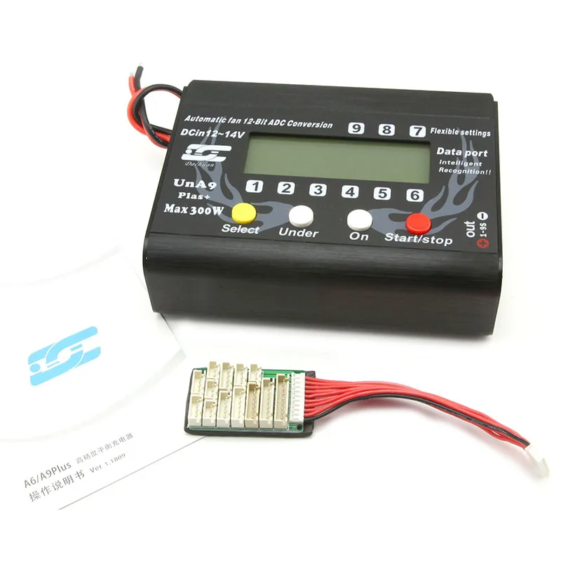 UN-A9 PLUS UNRC RC самолет автомобиль UNA6/UNA9 9S LiPo литий-полимерный баланс зарядное устройство RC батарея Зарядка для Радиоуправляемая модель самолета - Цвет: UN-A9 PLUS