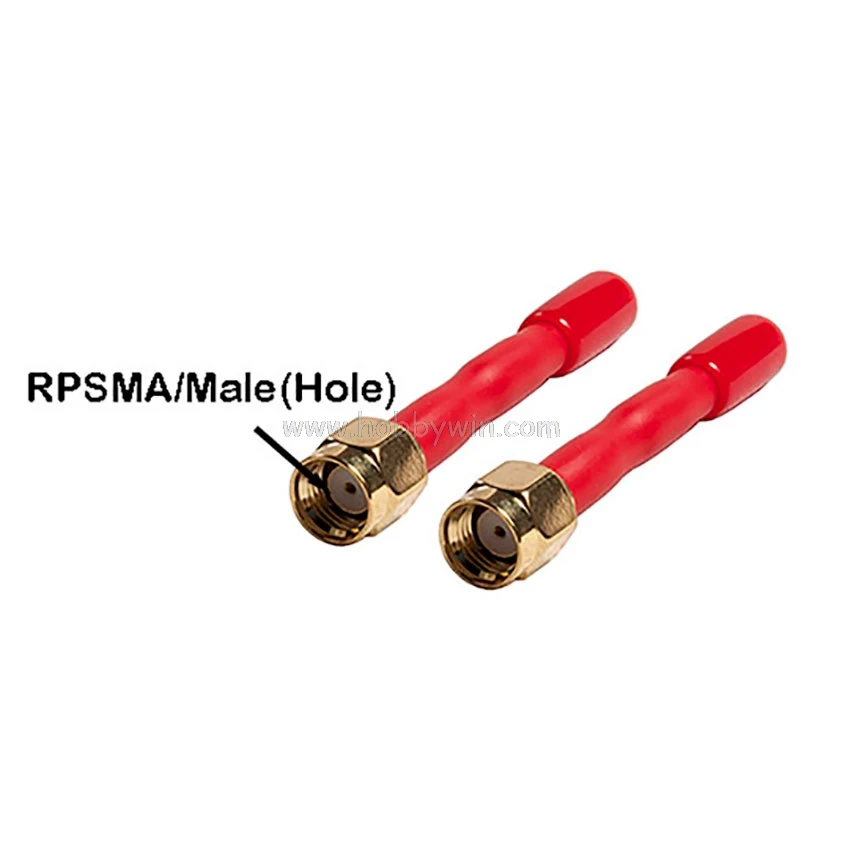 

FPV Racing 5,8G TX антенна RPSMA /Male (отверстие) 2 шт RC Дрон Квадрокоптер мультироторный самолет запасные части