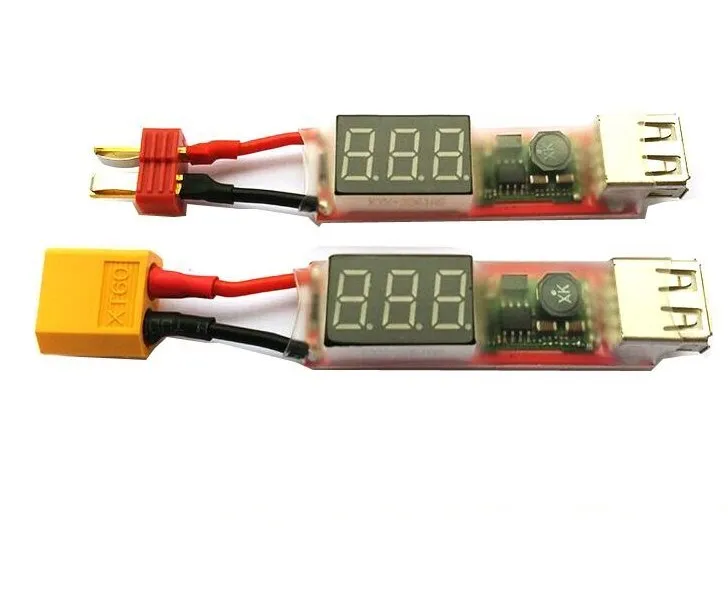 

2S-6S Lipo Battery Converter Charger Adapter For RC Model LIPO BATTERY To Mobile Phone charger