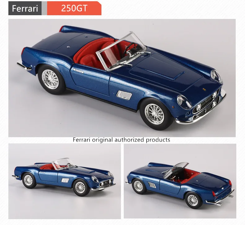 Bburago 1:24 Ferrari Enzo collection manufacturer authorized simulation alloy car model crafts decoration collection toy tools