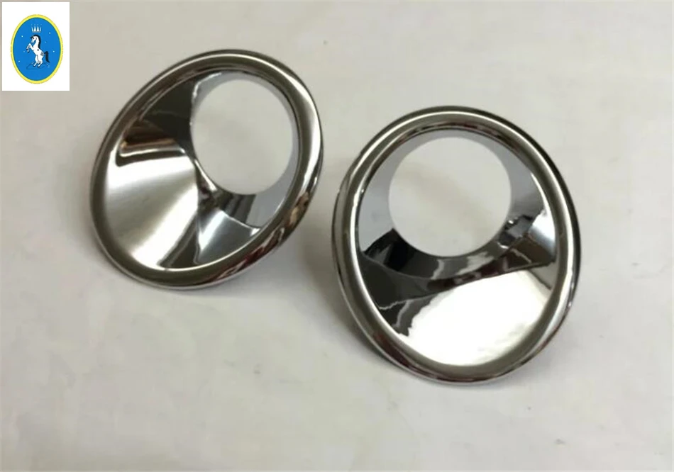 Yimaautotrims Хромированная передняя головка+ задние противотуманные фары лампа молдинг гарнир крышка отделка Подходит для Suzuki Vitara Escudo- ABS