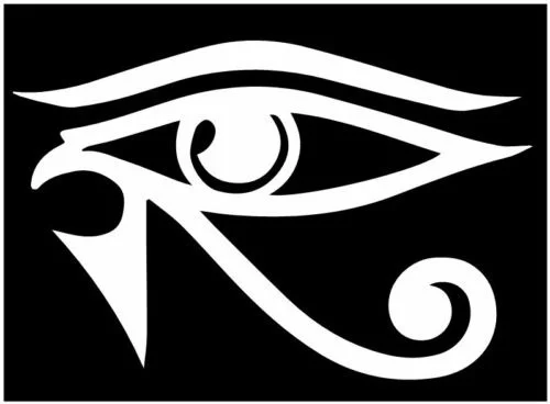(2 шт.) египетские защитные наклейки глаз Хора ra sun god 15 см | Игрушки и хобби