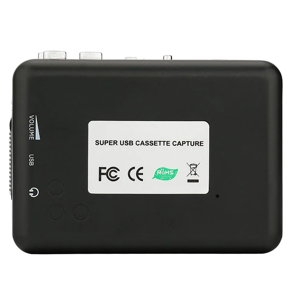 Красивый подарок 100% новый 2016 аудио музыкальный плеер лента для пк USB кассета в MP3 CD