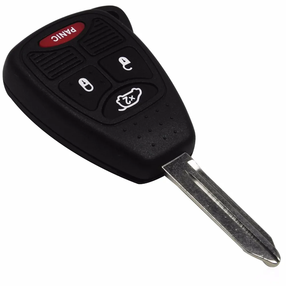 Jingyuqin 10 шт. 4BTN чехол для ключей с дистанционным управлением Jeep Chrysler Liberty Sebring Aspen 300
