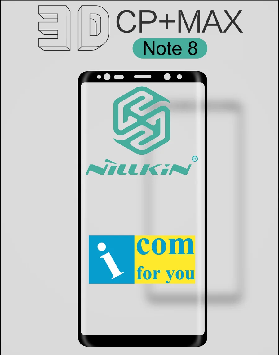 Nillkin 3D CP + Max закаленное стекло Защитное для Samsung Galaxy Note 9 8 Note9 полное покрытие