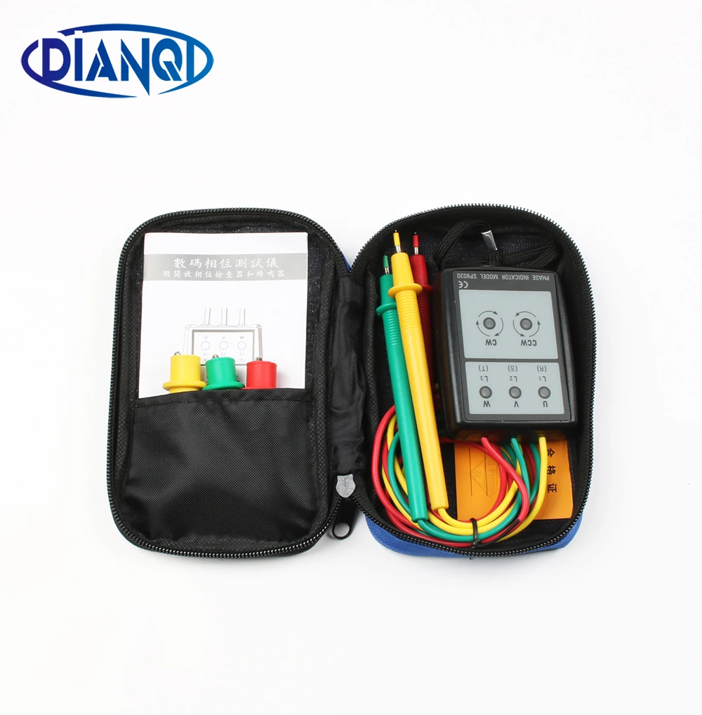 3 фазный измеритель тестер последовательности SP 8030|Мультиметры| |