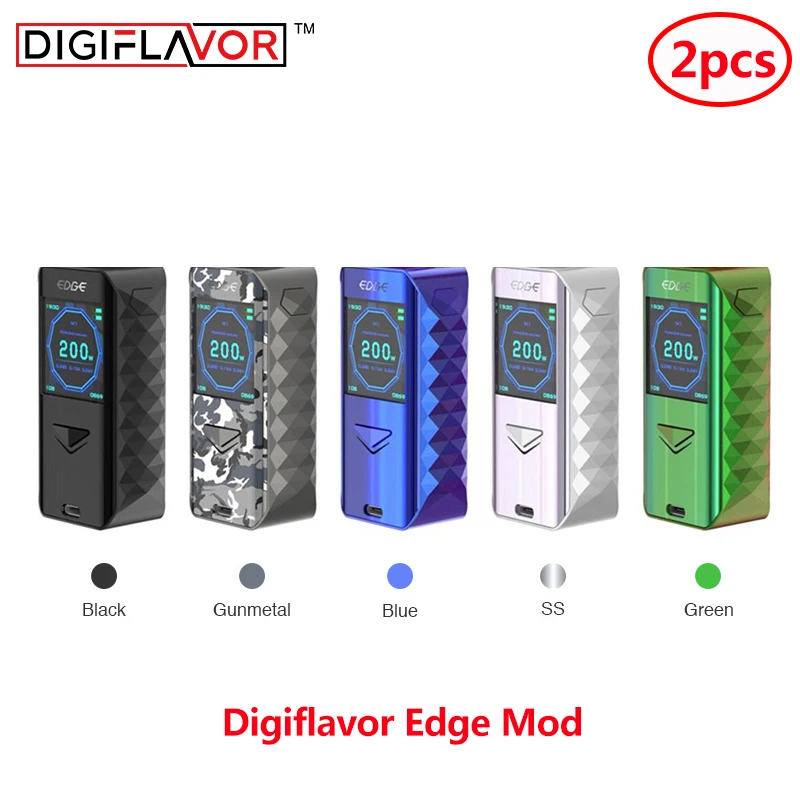 2 шт. Digiflavor Edge Mod advanced AS chipset & fast wireless charging mod электронная сигарета Vape Vaporizer для 510